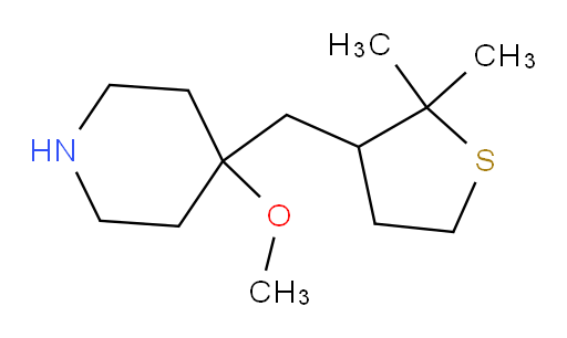 4-[(2,2-dimethylthiolan-3-yl)methyl]-4-methoxypiperidine