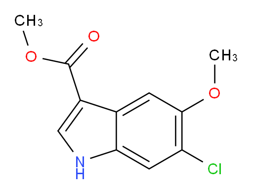 methyl 6-chloro-5-methoxy-1H-indole-3-carboxylate