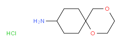 1,4-dioxaspiro[5.5]undecan-9-amine hydrochloride