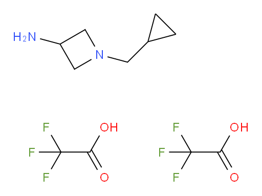 1-(cyclopropylmethyl)azetidin-3-amine, bis(trifluoroacetic acid)