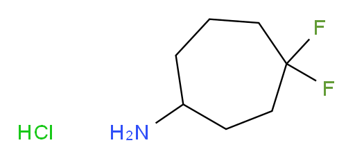 4,4-difluorocycloheptan-1-amine hydrochloride