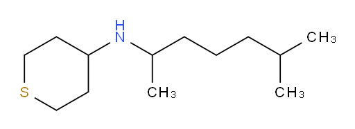 N-(6-methylheptan-2-yl)thian-4-amine