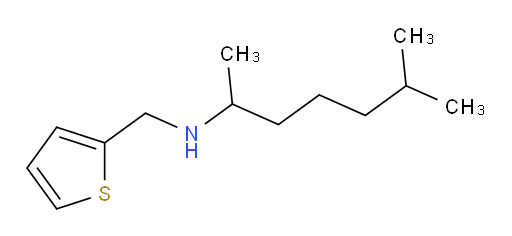 (6-methylheptan-2-yl)[(thiophen-2-yl)methyl]amine