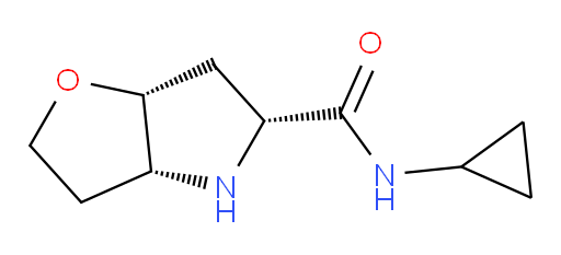 rac-(3aR,5R,6aR)-N-cyclopropyl-hexahydro-2H-furo[3,2-b]pyrrole-5-carboxamide