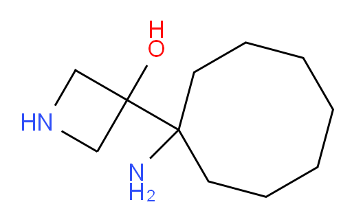 3-(1-aminocyclooctyl)azetidin-3-ol