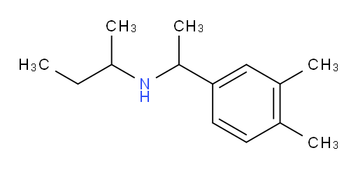 (butan-2-yl)[1-(3,4-dimethylphenyl)ethyl]amine