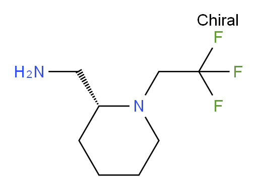 [(2R)-1-(2,2,2-trifluoroethyl)piperidin-2-yl]methanamine