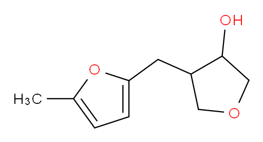 4-[(5-methylfuran-2-yl)methyl]oxolan-3-ol