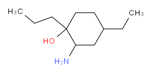 2-amino-4-ethyl-1-propylcyclohexan-1-ol