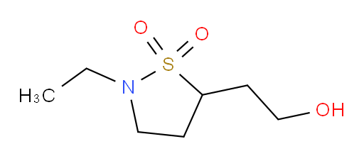 2-ethyl-5-(2-hydroxyethyl)-1lambda6,2-thiazolidine-1,1-dione