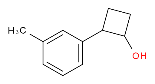2-(3-methylphenyl)cyclobutan-1-ol
