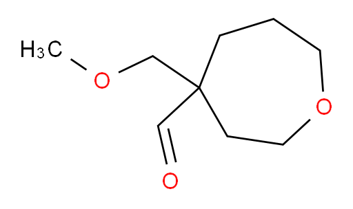 4-(methoxymethyl)oxepane-4-carbaldehyde