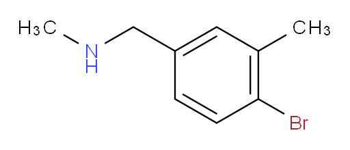[(4-bromo-3-methylphenyl)methyl](methyl)amine
