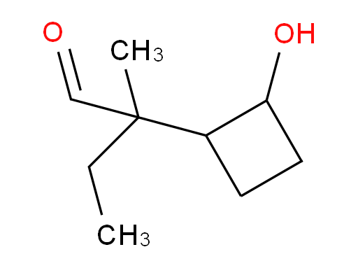 2-(2-hydroxycyclobutyl)-2-methylbutanal
