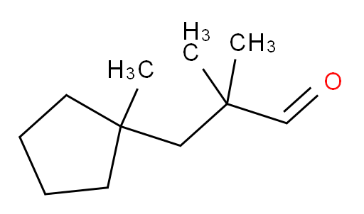 2,2-dimethyl-3-(1-methylcyclopentyl)propanal