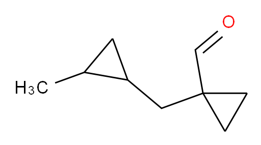 1-[(2-methylcyclopropyl)methyl]cyclopropane-1-carbaldehyde