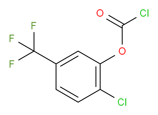 2-chloro-5-(trifluoromethyl)phenyl chloroformate