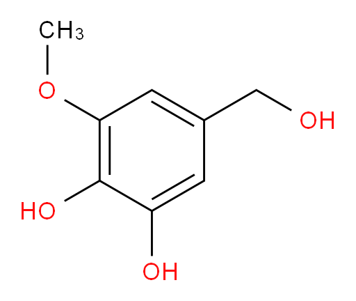5-(hydroxymethyl)-3-methoxybenzene-1,2-diol