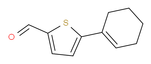 5-(cyclohex-1-en-1-yl)thiophene-2-carbaldehyde