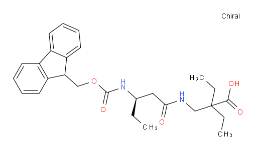 2-ethyl-2-{[(3R)-3-({[(9H-fluoren-9-yl)methoxy]carbonyl}amino)pentanamido]methyl}butanoic acid