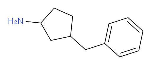 3-benzylcyclopentan-1-amine