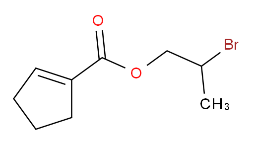 2-bromopropyl cyclopent-1-ene-1-carboxylate