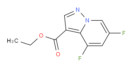 ethyl 4,6-difluoropyrazolo[1,5-a]pyridine-3-carboxylate