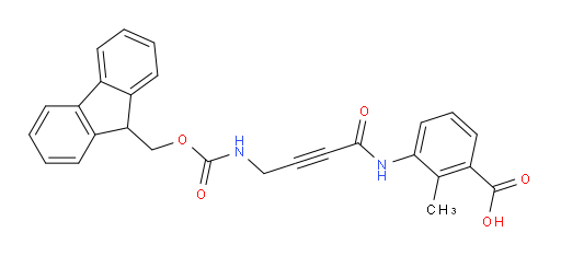 3-[4-({[(9H-fluoren-9-yl)methoxy]carbonyl}amino)but-2-ynamido]-2-methylbenzoic acid
