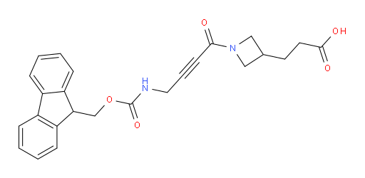 3-{1-[4-({[(9H-fluoren-9-yl)methoxy]carbonyl}amino)but-2-ynoyl]azetidin-3-yl}propanoic acid