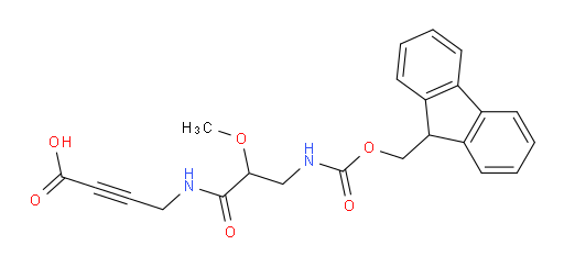 4-[3-({[(9H-fluoren-9-yl)methoxy]carbonyl}amino)-2-methoxypropanamido]but-2-ynoic acid