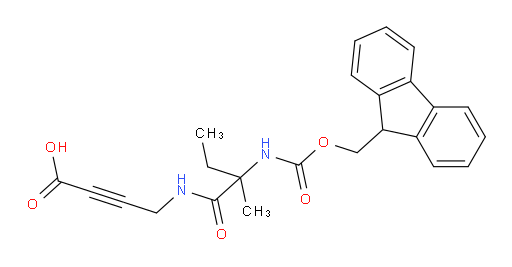 4-[2-({[(9H-fluoren-9-yl)methoxy]carbonyl}amino)-2-methylbutanamido]but-2-ynoic acid