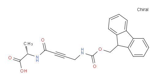 (2S)-2-[4-({[(9H-fluoren-9-yl)methoxy]carbonyl}amino)but-2-ynamido]propanoic acid