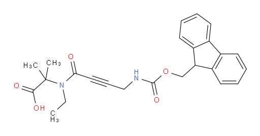 2-[N-ethyl-4-({[(9H-fluoren-9-yl)methoxy]carbonyl}amino)but-2-ynamido]-2-methylpropanoic acid