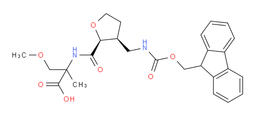 rac-2-{[(2R,3R)-3-[({[(9H-fluoren-9-yl)methoxy]carbonyl}amino)methyl]oxolan-2-yl]formamido}-3-methoxy-2-methylpropanoic acid