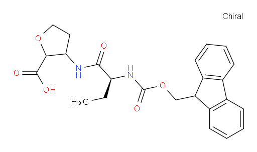3-[(2S)-2-({[(9H-fluoren-9-yl)methoxy]carbonyl}amino)butanamido]oxolane-2-carboxylic acid