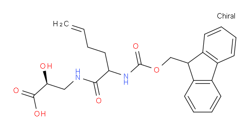 (2S)-3-[2-({[(9H-fluoren-9-yl)methoxy]carbonyl}amino)hex-5-enamido]-2-hydroxypropanoic acid