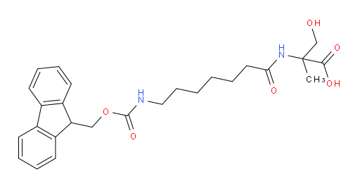 2-[7-({[(9H-fluoren-9-yl)methoxy]carbonyl}amino)heptanamido]-3-hydroxy-2-methylpropanoic acid