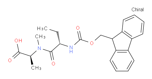 (2S)-2-[(2S)-2-({[(9H-fluoren-9-yl)methoxy]carbonyl}amino)-N-methylbutanamido]propanoic acid