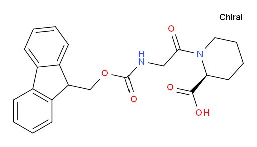 (2S)-1-[2-({[(9H-fluoren-9-yl)methoxy]carbonyl}amino)acetyl]piperidine-2-carboxylic acid