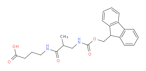4-[3-({[(9H-fluoren-9-yl)methoxy]carbonyl}amino)-2-methylpropanamido]butanoic acid