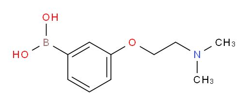 {3-[2-(dimethylamino)ethoxy]phenyl}boronic acid