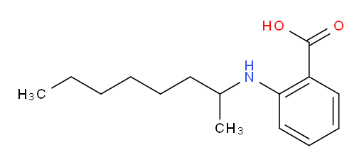2-[(octan-2-yl)amino]benzoic acid