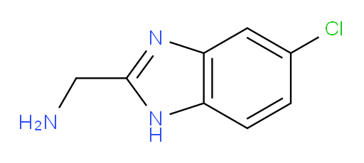 1-(5-chloro-1H-1,3-benzodiazol-2-yl)methanamine