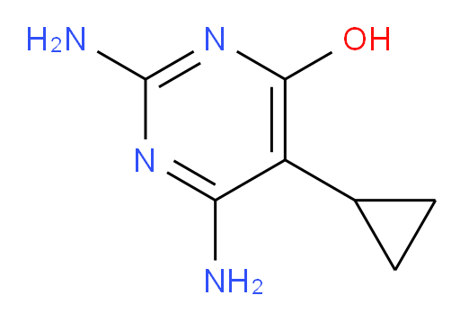 2,6-diamino-5-cyclopropylpyrimidin-4-ol