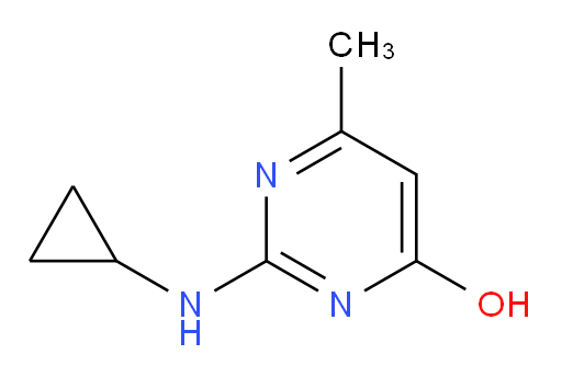 2-(cyclopropylamino)-6-methylpyrimidin-4-ol