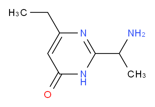 2-(1-aminoethyl)-6-ethyl-3,4-dihydropyrimidin-4-one