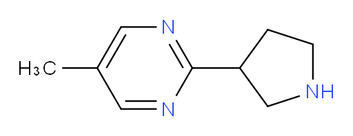 5-methyl-2-(pyrrolidin-3-yl)pyrimidine