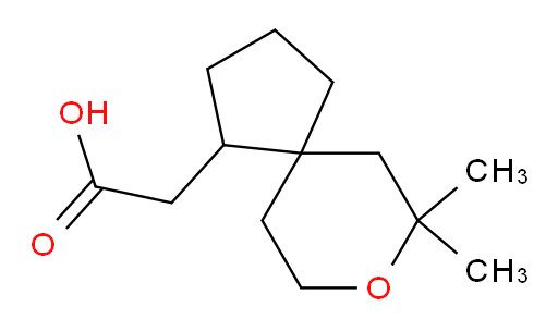 2-{7,7-dimethyl-8-oxaspiro[4.5]decan-1-yl}acetic acid