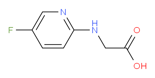 2-[(5-fluoropyridin-2-yl)amino]acetic acid