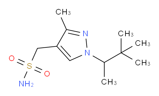 [1-(3,3-dimethylbutan-2-yl)-3-methyl-1H-pyrazol-4-yl]methanesulfonamide